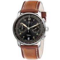 Zeppelin 7674-3 LZ-127 Chronograph Herrenuhr 43mm 5ATM