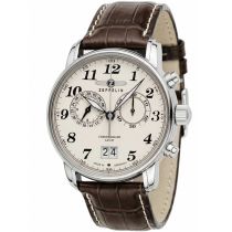 Zeppelin 7684-5 Graf Zeppelin LZ127 Chronograph Herrenuhr 41mm 5ATM
