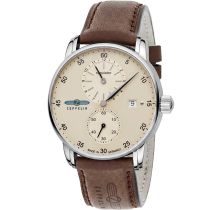 Zeppelin 8622-5 New Captains Line Automatik Herrenuhr 43mm 5ATM