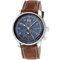 Zeppelin 8644-3 Dual-Time Herrenuhr LZ126 Los Angeles 43mm 5ATM