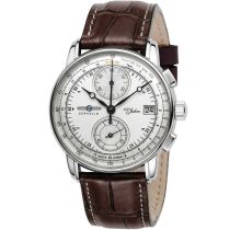 Zeppelin 8670-1 100 Jahre Chronograph Herrenuhr 43mm 5ATM
