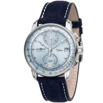 Zeppelin 8670-4 Chronograph 100 Jahre Zeppelin Herrenuhr 42mm 5ATM