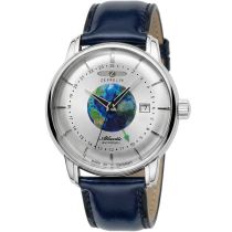 Zeppelin 8468-1 Atlatnic Automatik GMT Herrenuhr 43mm 5ATM