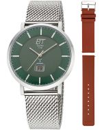 ETT Eco Tech Time EGS-11622-81MS Herrenuhr Atacama Solar Funkuhr