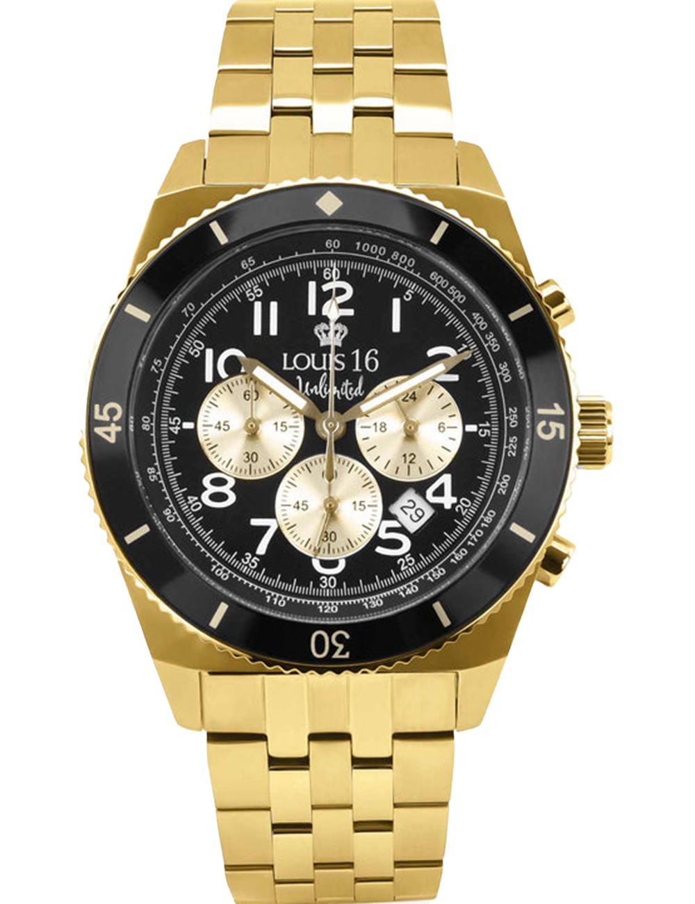 7640172148303 - Louis XVI LXVI3200 Herrenuhr Destrier Chrono Unlimited 43mm 5ATM
