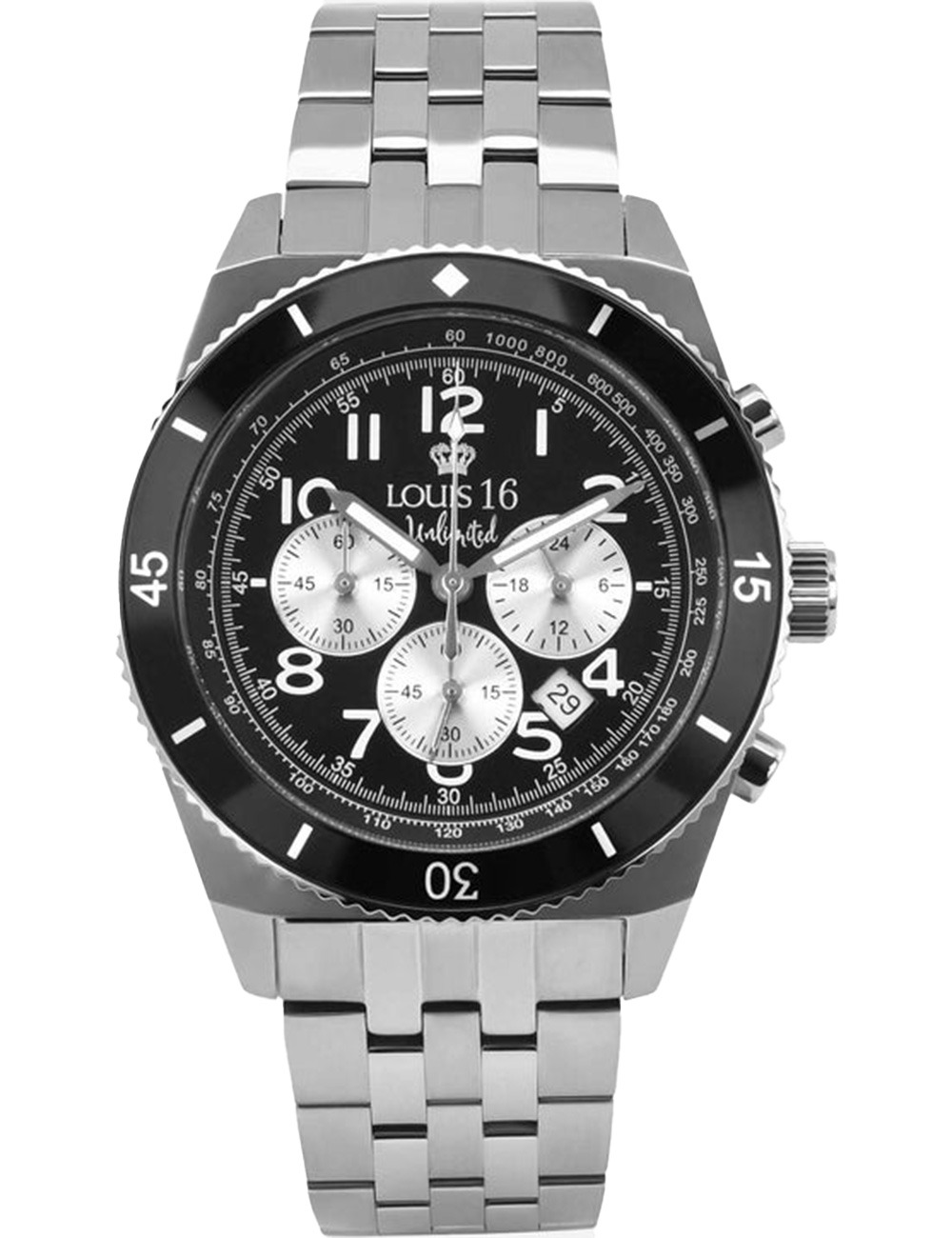 7640172148310 - Louis XVI LXVI3220 Herrenuhr Destrier Chrono Unlimited 43mm 5ATM 7640172148310 - Louis XVI LXVI3220 Herrenuhr Destrier Chrono Unlimited 43mm 5ATM