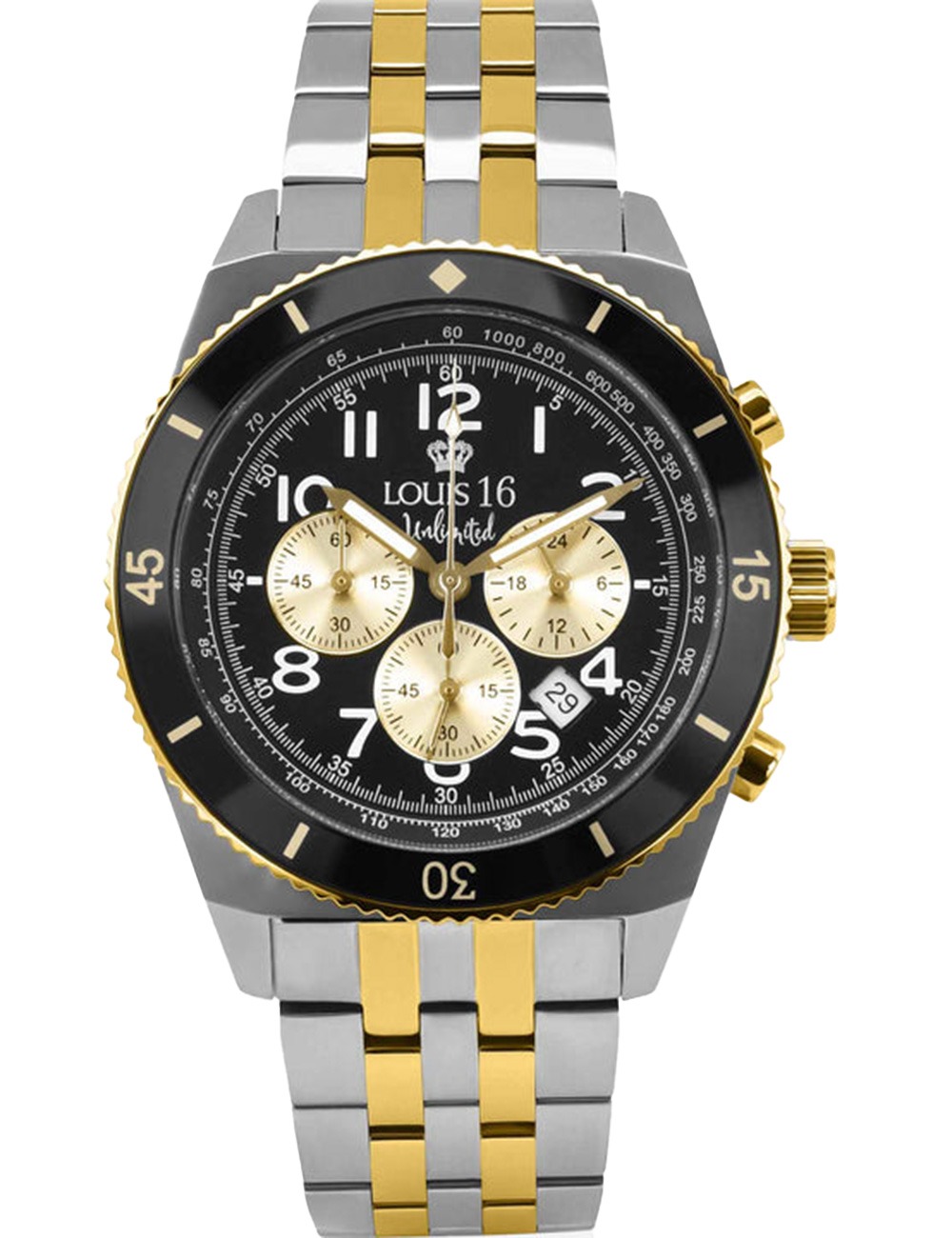 7640172148327 - Louis XVI LXVI3240 Herrenuhr Destrier Chrono Unlimited 43mm 5ATM 7640172148327 - Louis XVI LXVI3240 Herrenuhr Destrier Chrono Unlimited 43mm 5ATM