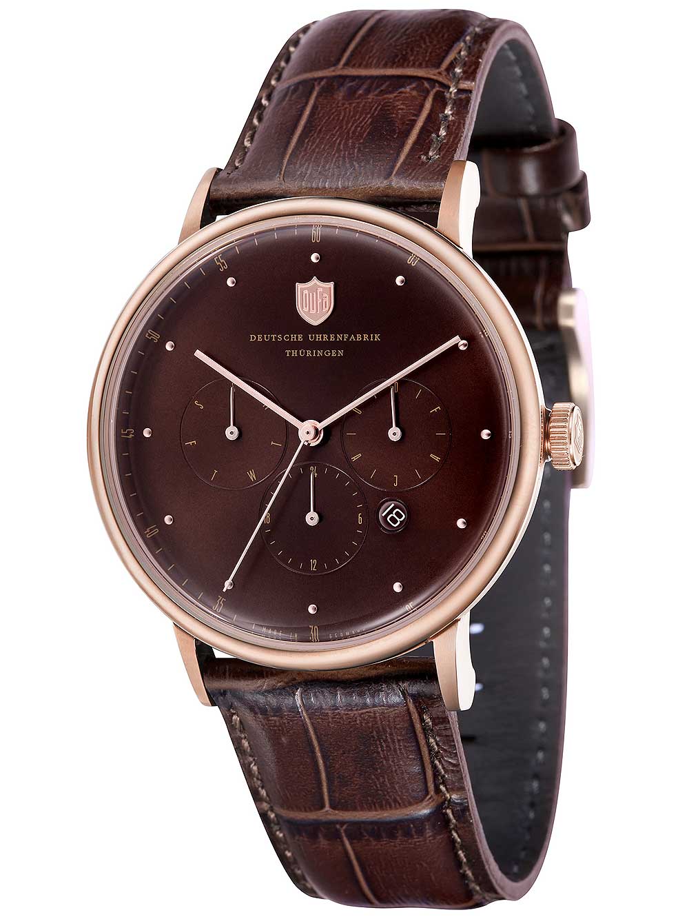 DuFa DF-9013-02 Albers Automatik Herrenuhr 42mm 3ATM