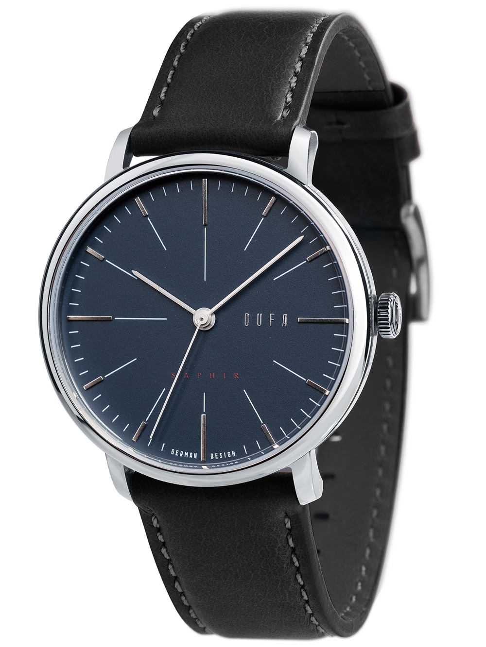 DuFa DF-9029-03 Saphir Herrenuhr 40mm 3ATM