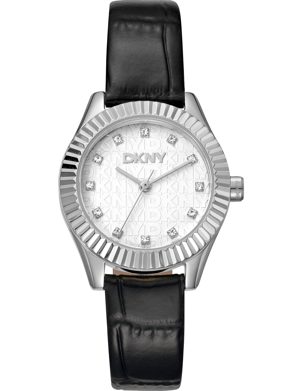 DKNY DK1L017L0015 Damenuhr Chambers Glitz Black 30mm 5ATM