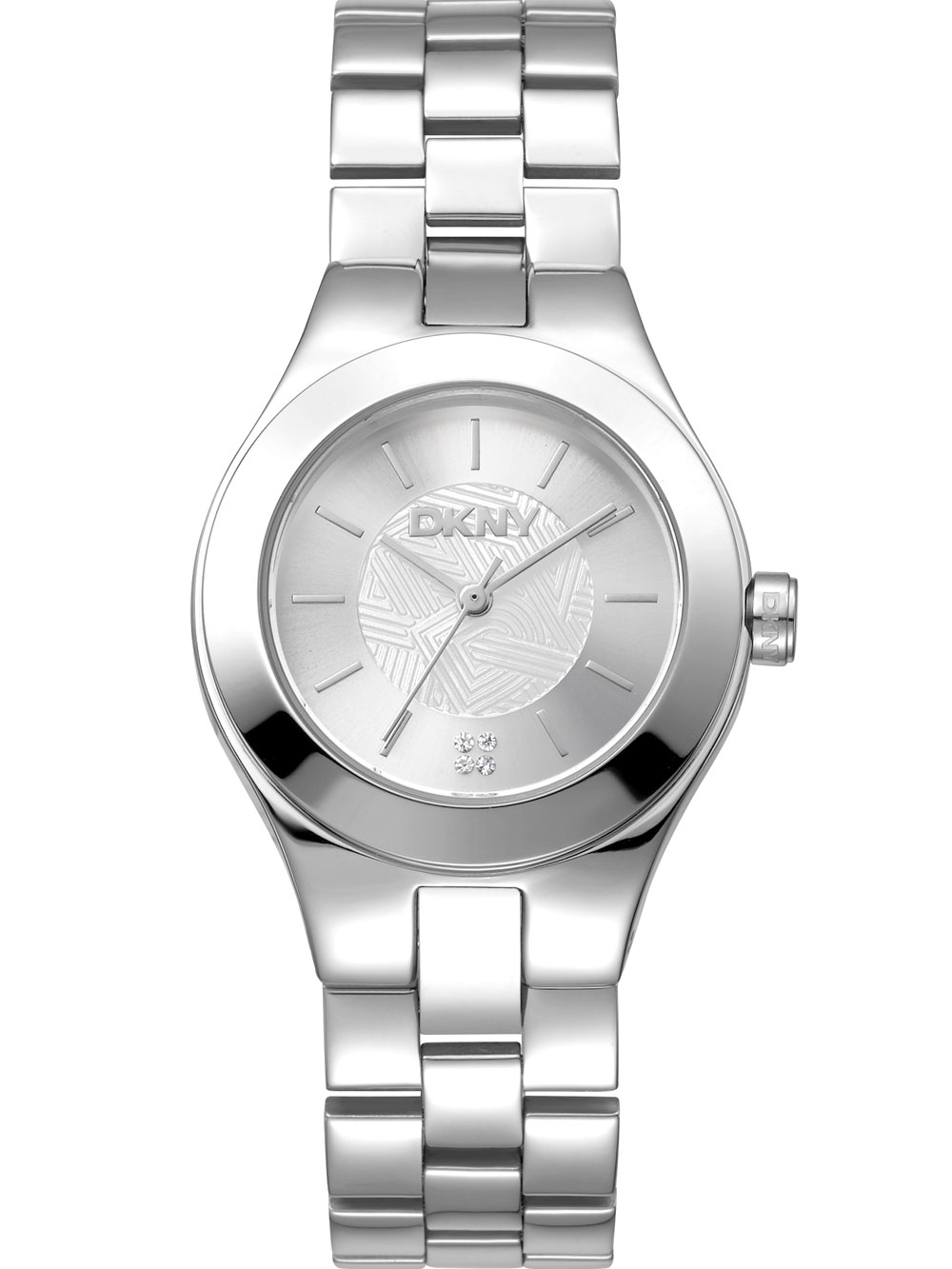 DKNY DK1L026M0015 Damenuhr Parsons Midi Silver 30mm 5ATM