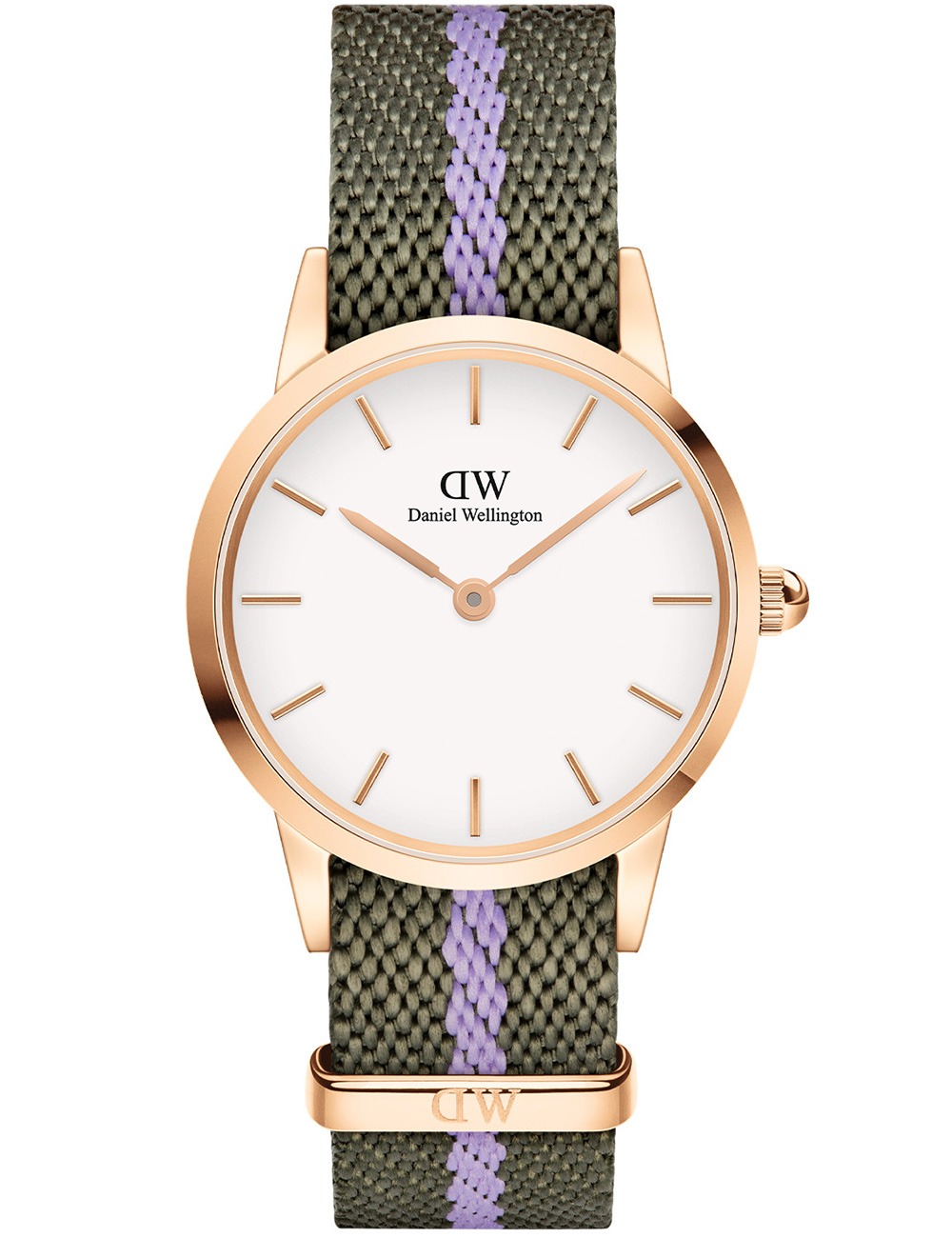 7315030055047 - DW00100680 Damenuhr Iconic NATO Green Purple 28mm 3ATM 7315030055047 - DW00100680 Damenuhr Iconic NATO Green Purple 28mm 3ATM