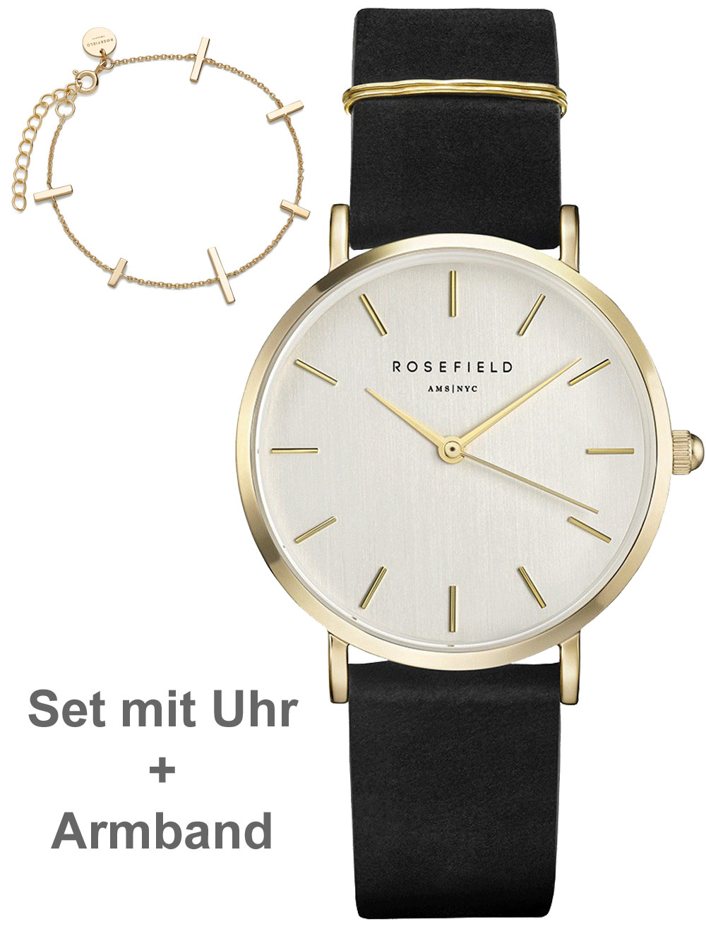 8719632572152 - DWBJG-D12 The West Village Set + Armband Damen 34mm 8719632572152 - DWBJG-D12 The West Village Set + Armband Damen 34mm