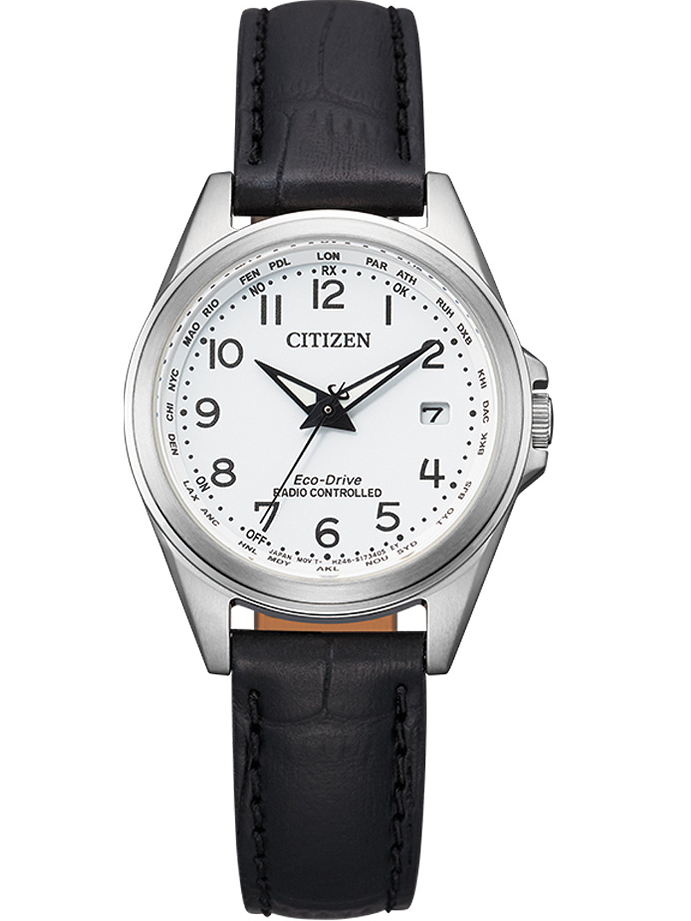 Citizen EC1180-14A Eco-Drive Funkuhr Damenuhr 29mm 10ATM