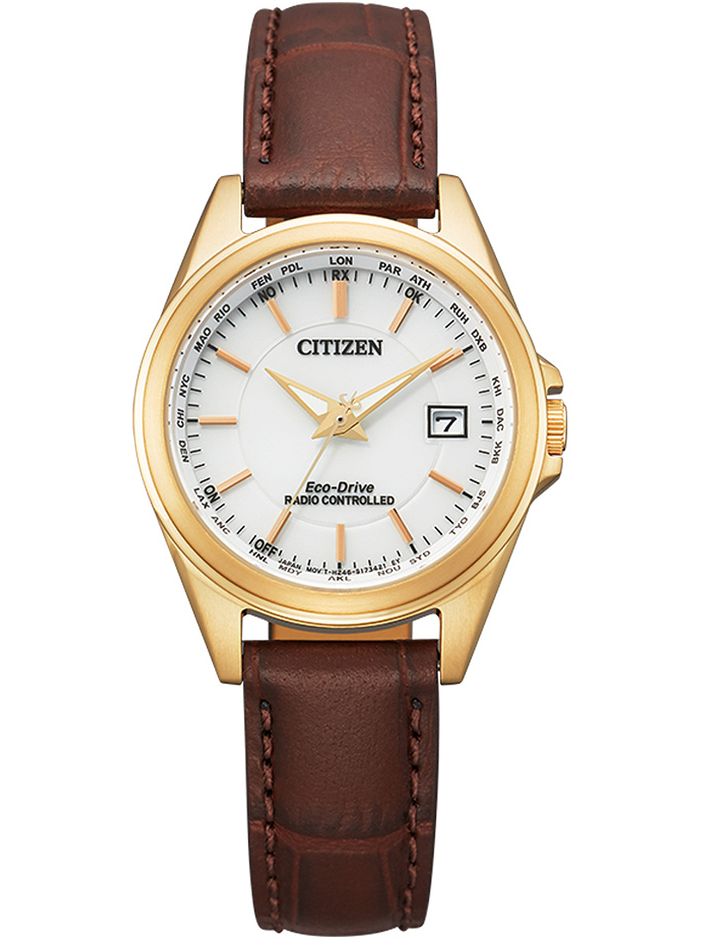 Citizen EC1183-16A Eco-Drive Funkuhr 29mm 10ATM