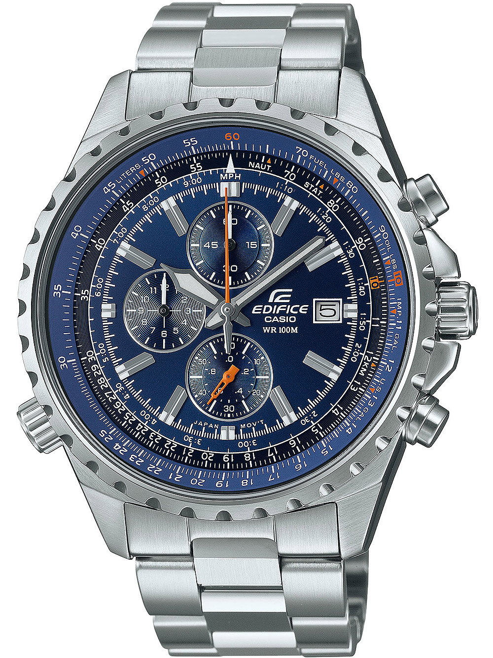 Casio EF-527D-2AVUEF Edifice Herren 44mm 10ATM