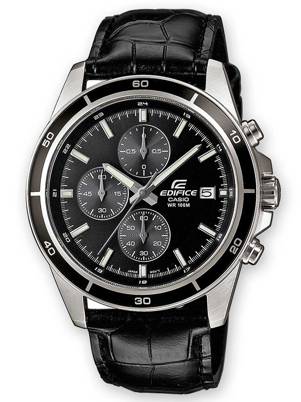 4971850912583 - Chronograph EFR-526L-1AVUEF Armbanduhren schwarz Herren Quarzuhren Quarzuhr Armbanduhr Herrenuhr Stoppfunktion Datum Neo-Display 4971850912583 - Chronograph EFR-526L-1AVUEF Armbanduhren schwarz Herren Quarzuhren Quarzuhr Armbanduhr Herrenuhr Stoppfunktion Datum Neo-Display