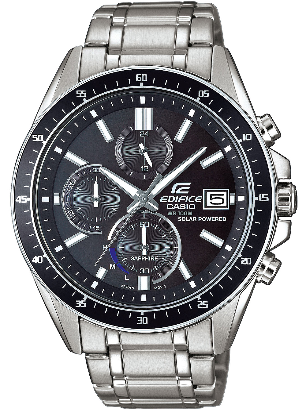 Casio EFS-S510D-1AVUEF Edifice Solar Herrenuhr 46mm 10ATM