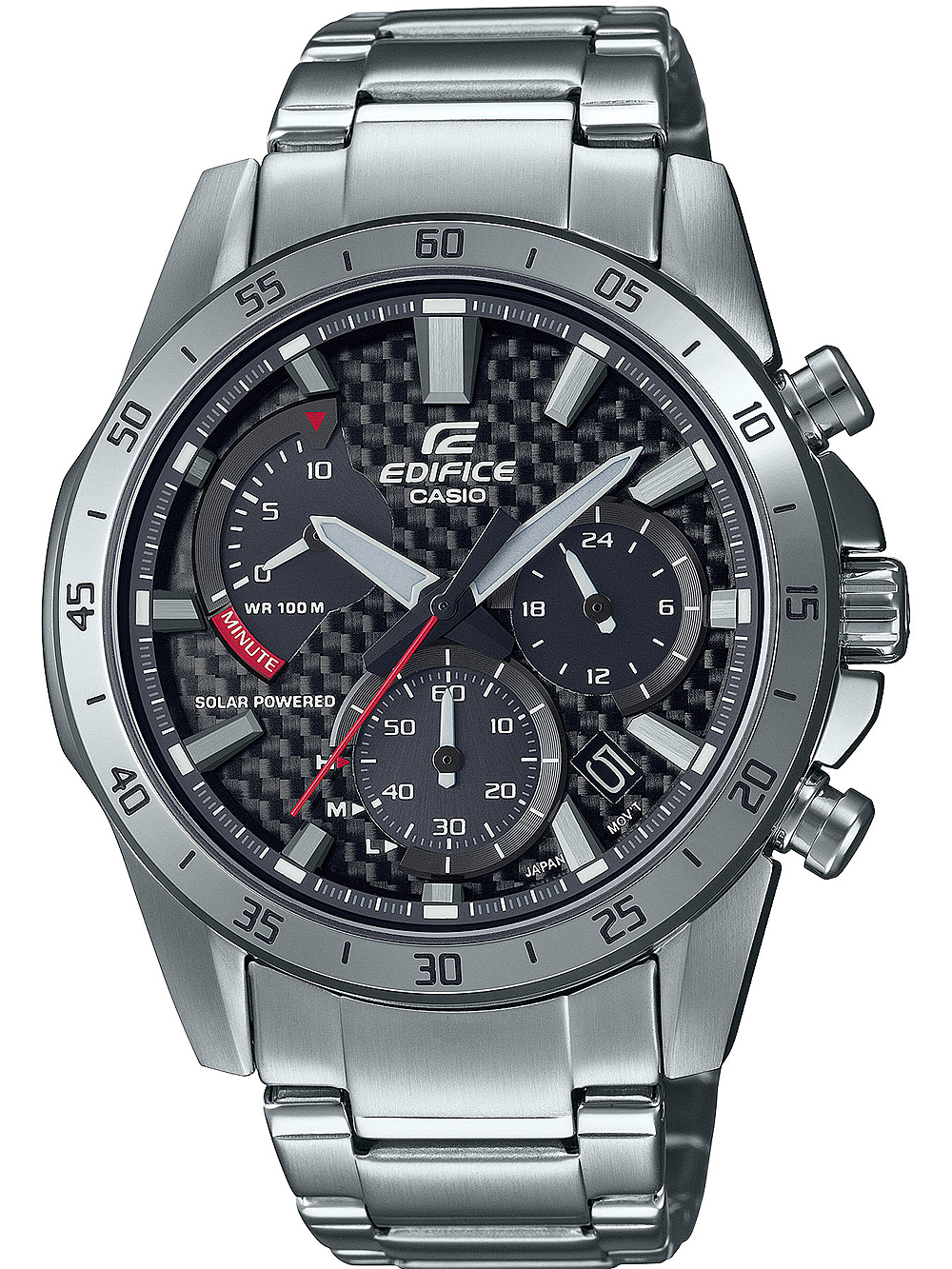 Casio EFS-S580D-1AVUEF Edifice Chronograph Solar Herrenuhr 45mm 10ATM