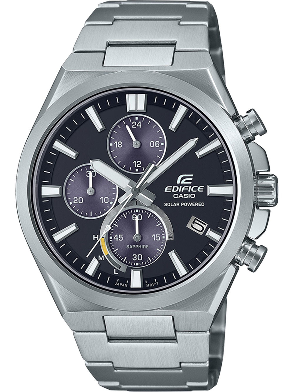 4549526364150 - Chronograph Armbanduhren silberfarben (edelstahlfarben) Herren Solaruhren Solaruhr Armbanduhr Herrenuhr bis 10 bar wasserdicht Saphirglas 4549526364150 - Chronograph Armbanduhren silberfarben (edelstahlfarben) Herren Solaruhren Solaruhr Armbanduhr Herrenuhr bis 10 bar wasserdicht Saphirglas