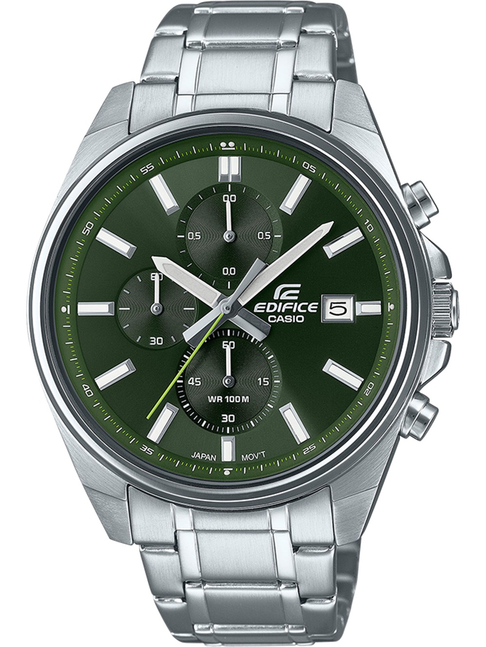 4549526342356 - Chronograph EFV-610D-3CVUEF Armbanduhren silberfarben Herren Quarzuhren Quarzuhr Armbanduhr Herrenuhr Stoppfunktion bis 10 bar wasserdicht 4549526342356 - Chronograph EFV-610D-3CVUEF Armbanduhren silberfarben Herren Quarzuhren Quarzuhr Armbanduhr Herrenuhr Stoppfunktion bis 10 bar wasserdicht