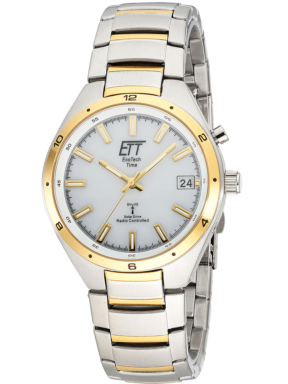 ETT EGS-11443-11M Funkuhr Solar Drive Altai Herrenuhr 41mm 5ATM