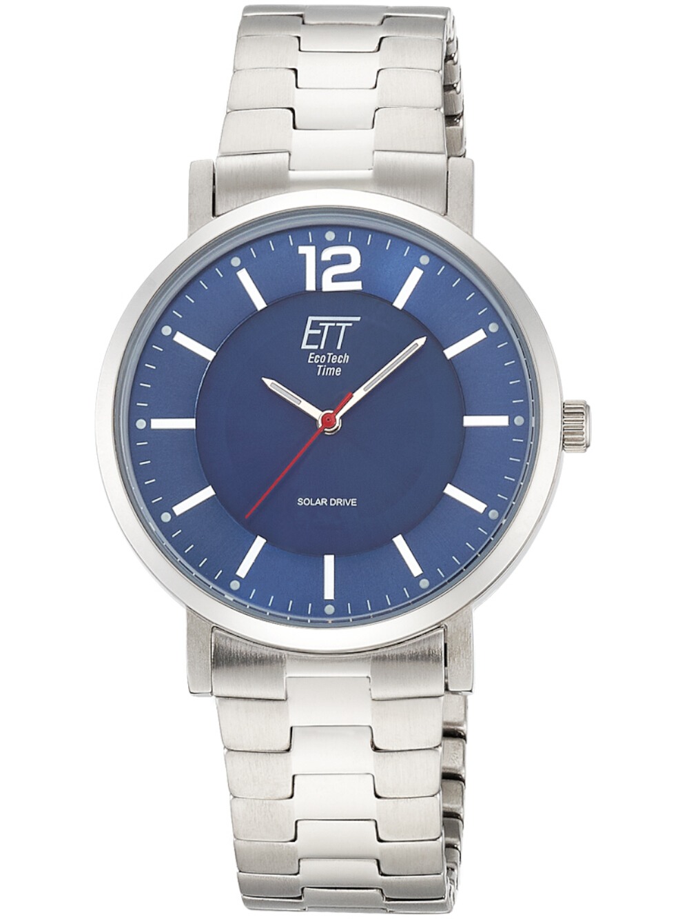 ETT Eco Tech Time EGS-12160-31M Herrenuhr Motion Drive Solar 40mm 5ATM