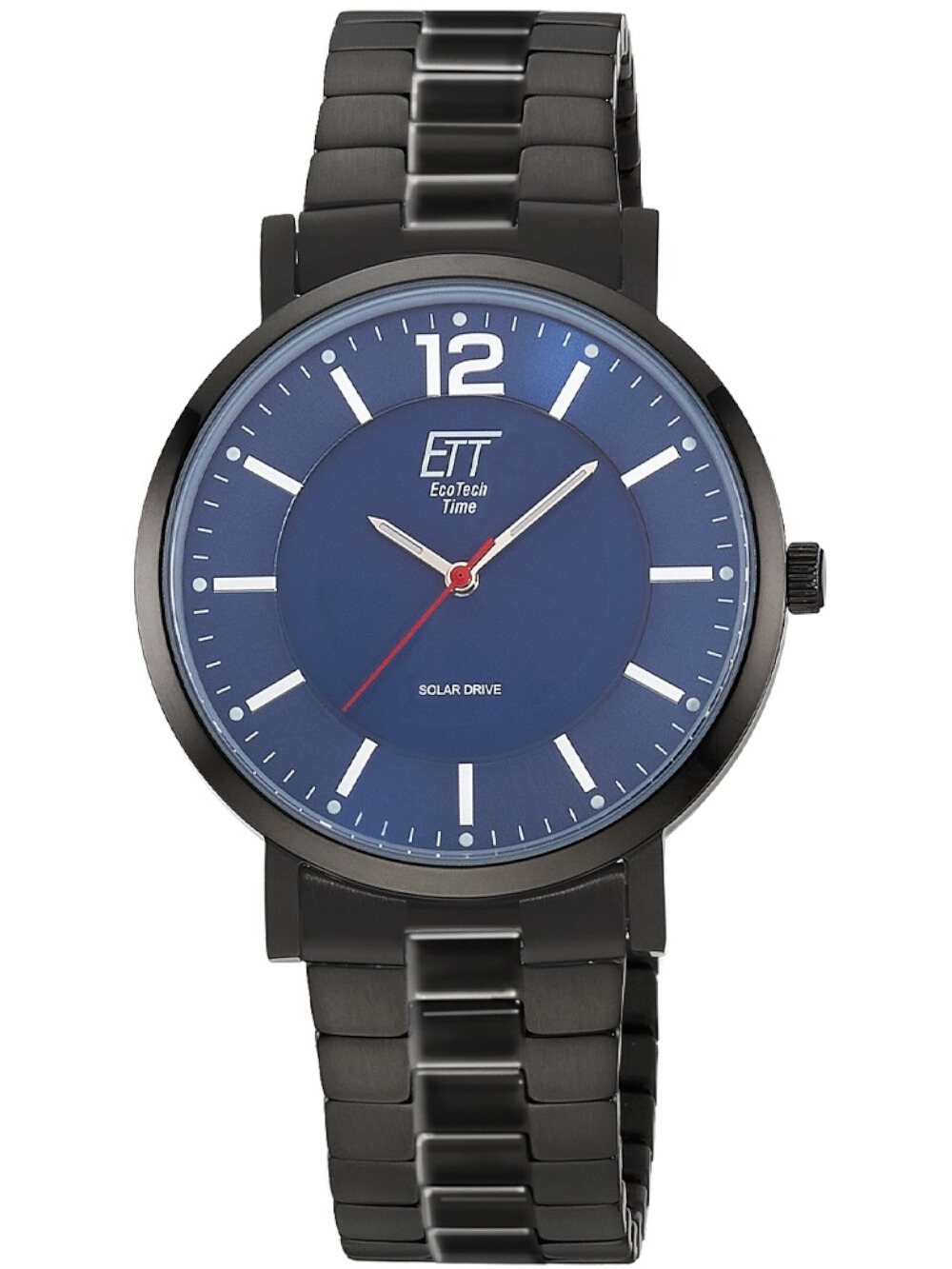 ETT Eco Tech Time EGS-12161-31M Herrenuhr Motion Drive Solar 40mm 5ATM