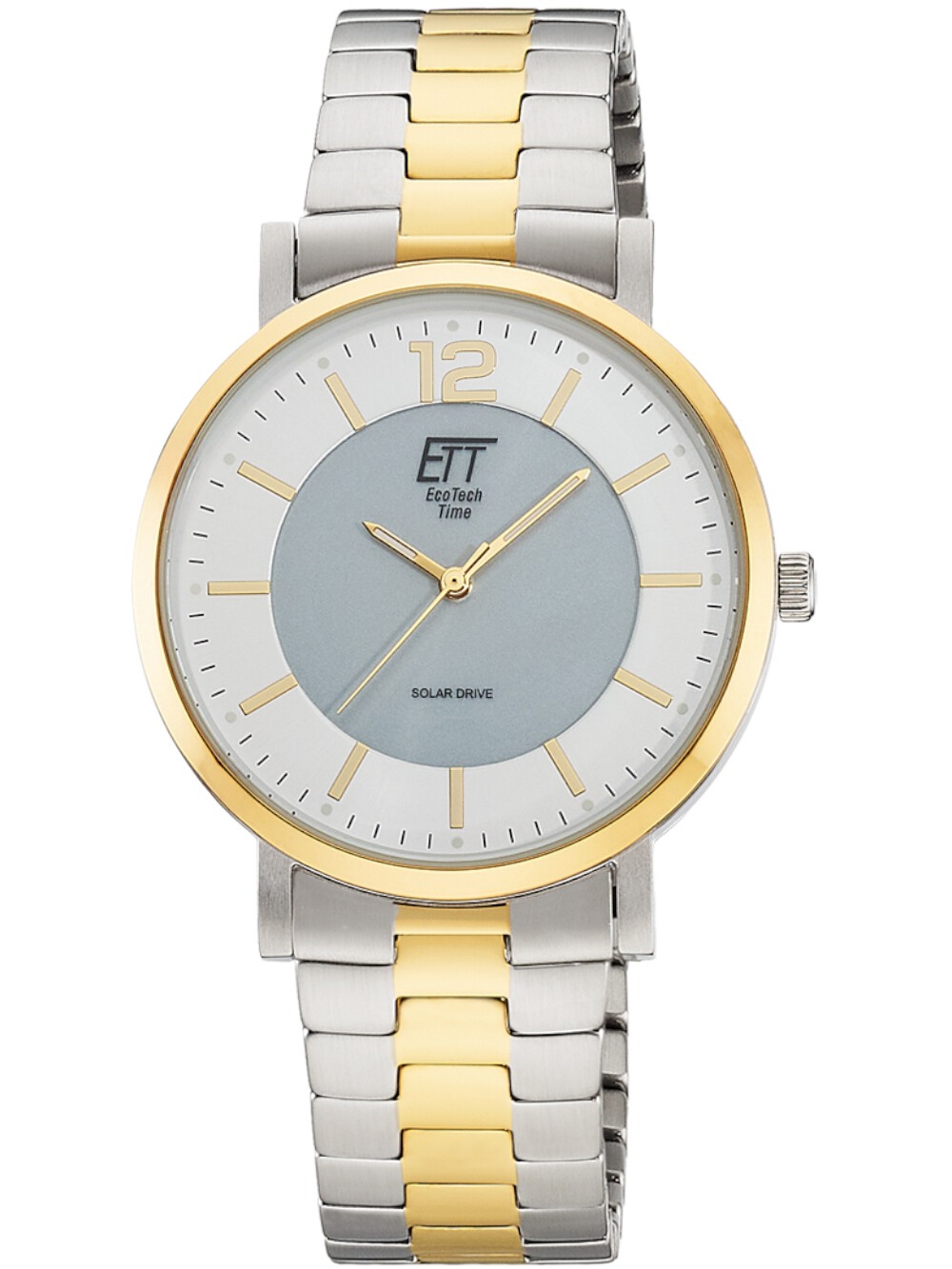ETT Eco Tech Time EGS-12162-41M Herrenuhr Motion Drive Solar 40mm 5ATM