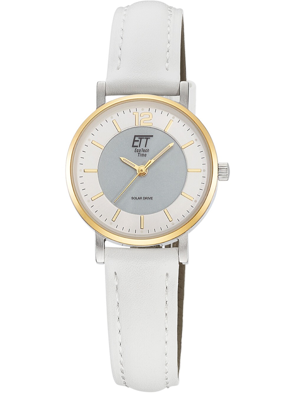ETT Eco Tech Time ELS-12163-41L Damenuhr Motion Drive Solar 29mm 5ATM