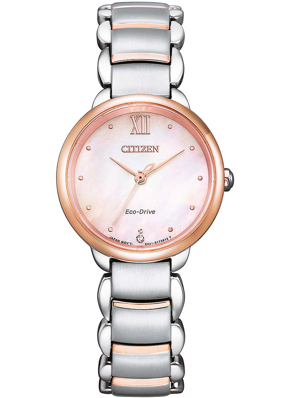 4974374307064 - EM0924-85Y Eco-Drive Elegance Damenuhr 28mm 5ATM 4974374307064 - EM0924-85Y Eco-Drive Elegance Damenuhr 28mm 5ATM