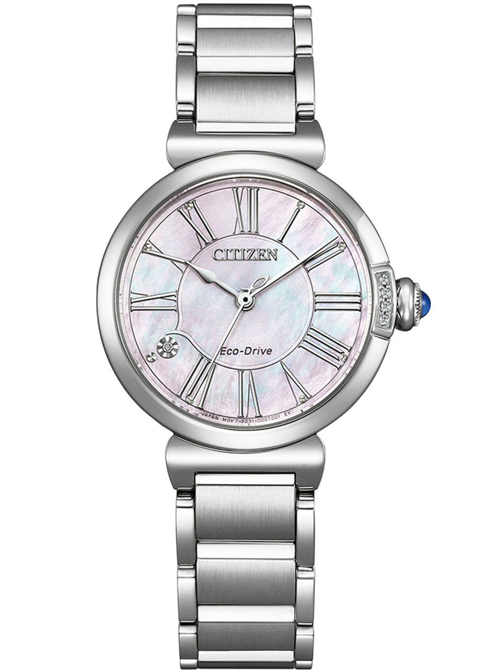 Citizen EM1060-87Y Damenuhr Eco-Drive Elegance 30mm 5ATM