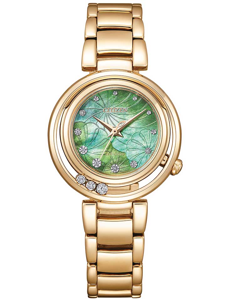 4974374340924 - Solaruhr CITIZEN Armbanduhren goldfarben Damen Solaruhren Armbanduhr Damenuhr mit Diamanten Edelstahlarmband Saphirglas 4974374340924 - Solaruhr CITIZEN Armbanduhren goldfarben Damen Solaruhren Armbanduhr Damenuhr mit Diamanten Edelstahlarmband Saphirglas