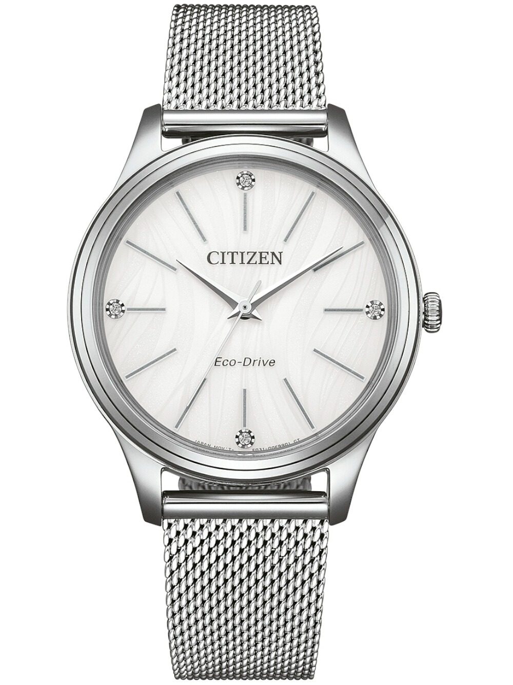 Citizen EM1220-82A Damenuhr Eco-Drive Elegance 34mm 5ATM