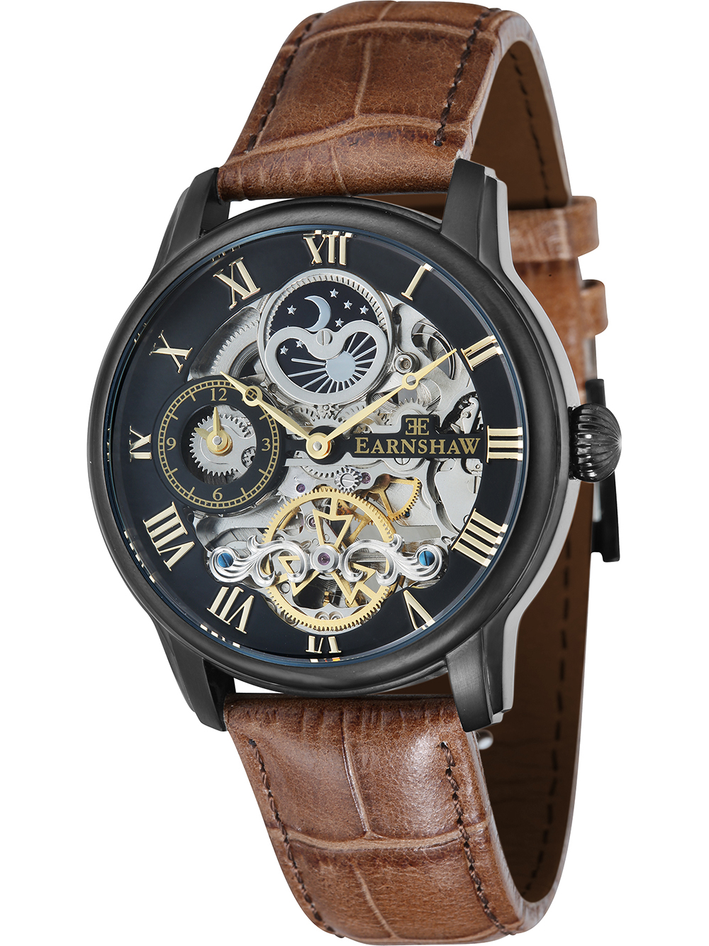 4895118830535 - ES-8006-10 Herrenuhr Longitude Automatik 44mm 4895118830535 - ES-8006-10 Herrenuhr Longitude Automatik 44mm
