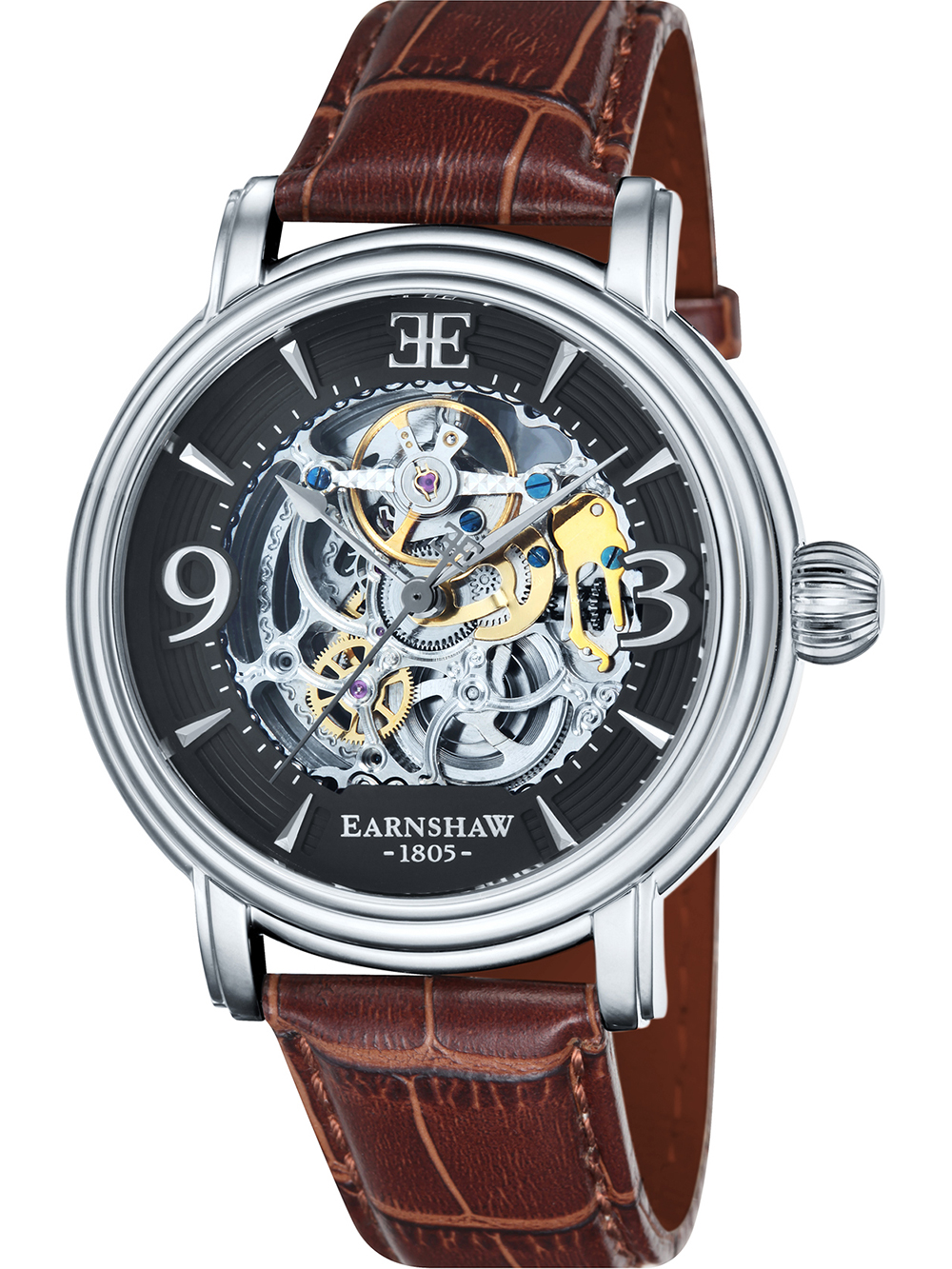 4895118813293 - ES-8011-02 Herrenuhr Longcase Automatik 48mm 5ATM 4895118813293 - ES-8011-02 Herrenuhr Longcase Automatik 48mm 5ATM