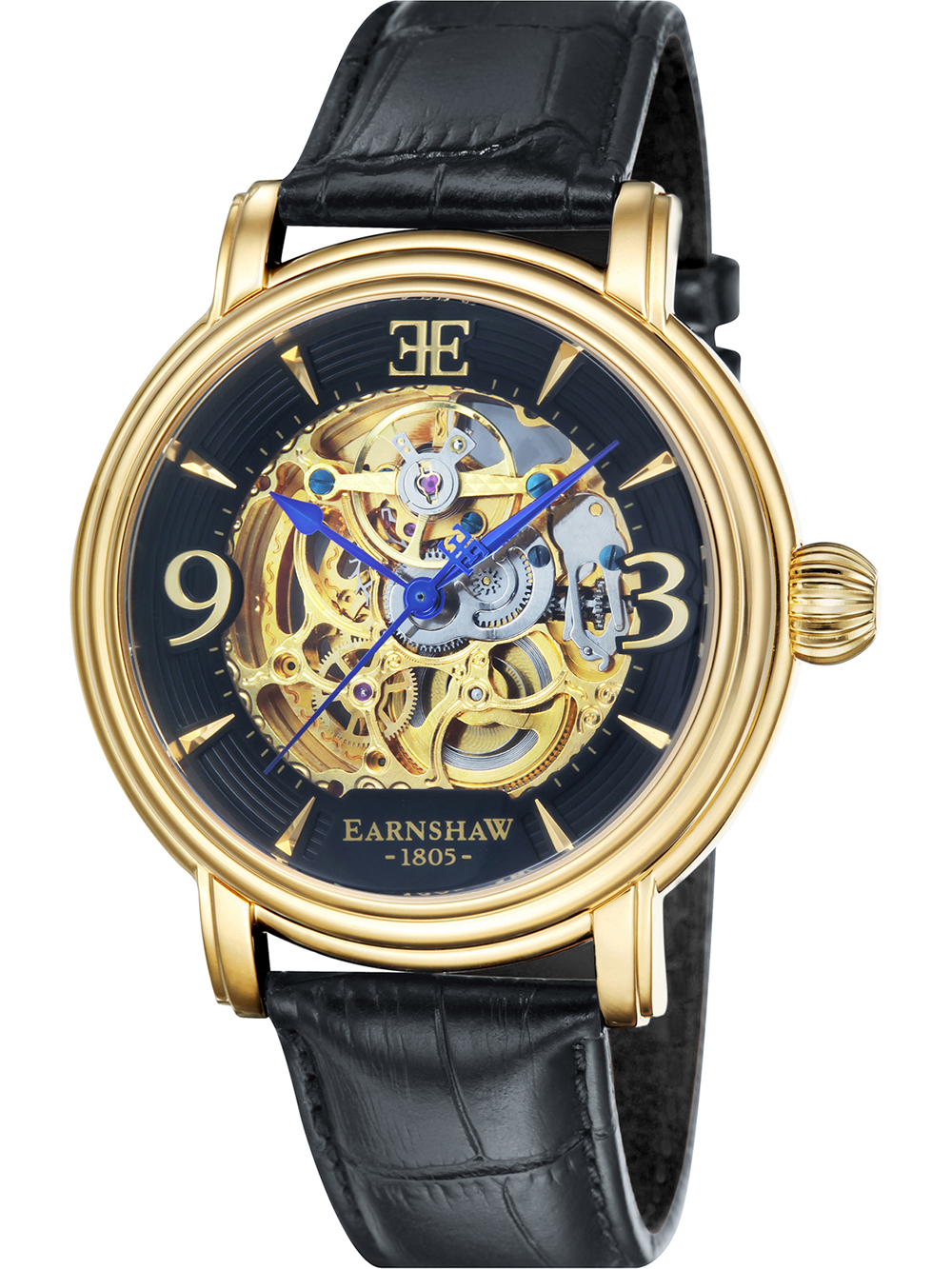 Thomas Earnshaw ES-8011-03 Herrenuhr Longcase Automatik 48mm 5ATM