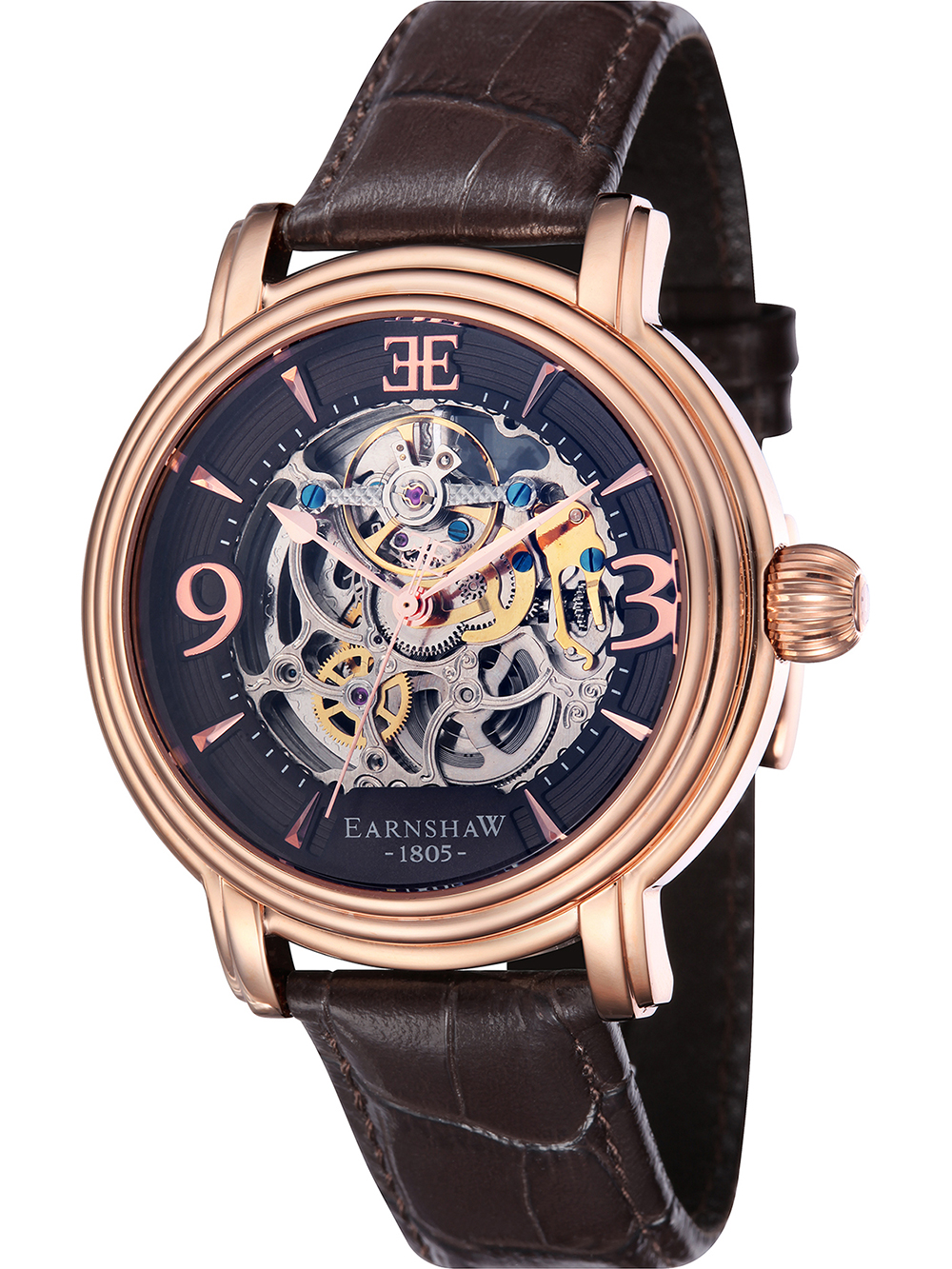 4895118856702 - ES-8011-07 Herrenuhr Longcase Automatik 48mm 5ATM 4895118856702 - ES-8011-07 Herrenuhr Longcase Automatik 48mm 5ATM
