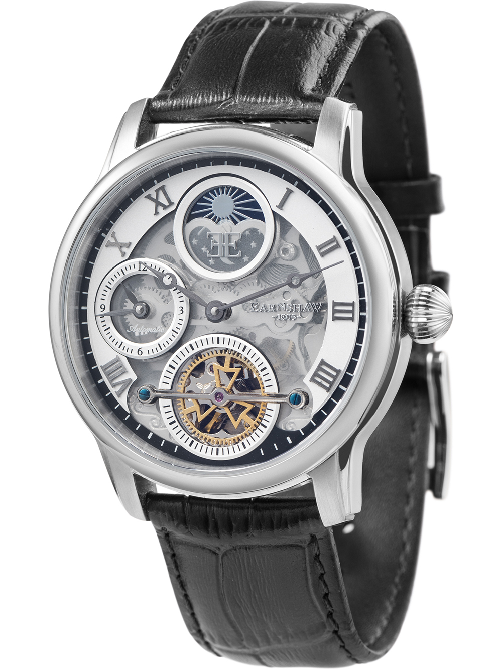 4895118873518 - ES-8063-01 Herrenuhr Longitude Shadow Automatik 4895118873518 - ES-8063-01 Herrenuhr Longitude Shadow Automatik