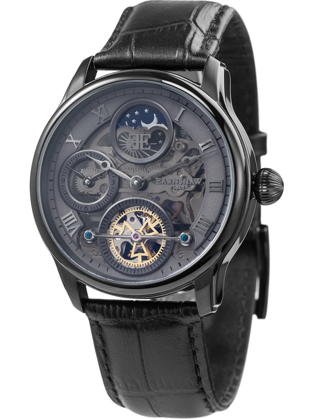4895118873532 - ES-8063-03 Herrenuhr Longitude Shadow Automatik 4895118873532 - ES-8063-03 Herrenuhr Longitude Shadow Automatik