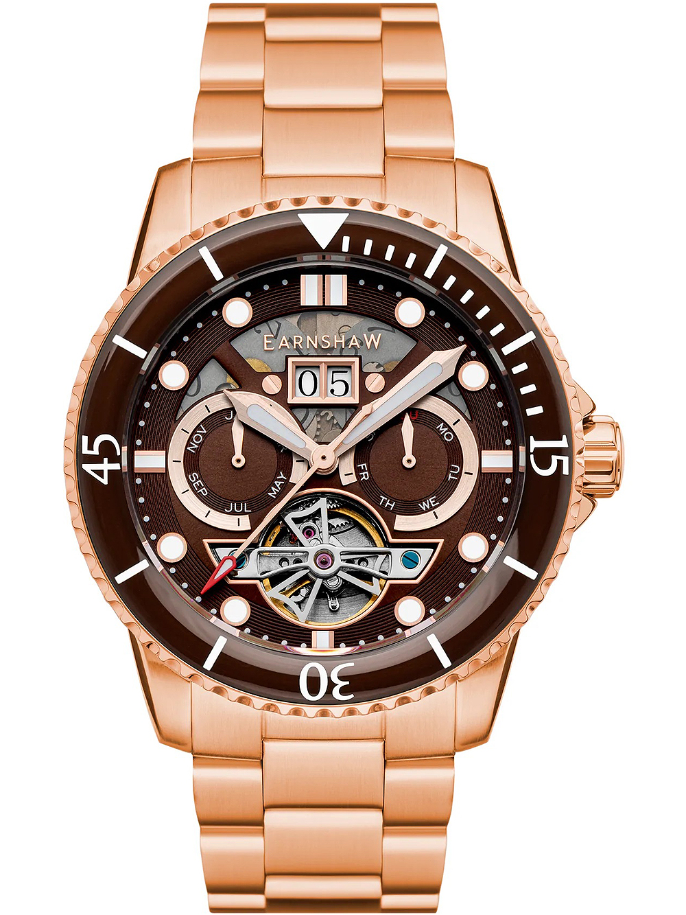 4894664164453 - ES-8174-99 Duncan Grand Date Open Heart Herrenuhr 43mm 4894664164453 - ES-8174-99 Duncan Grand Date Open Heart Herrenuhr 43mm