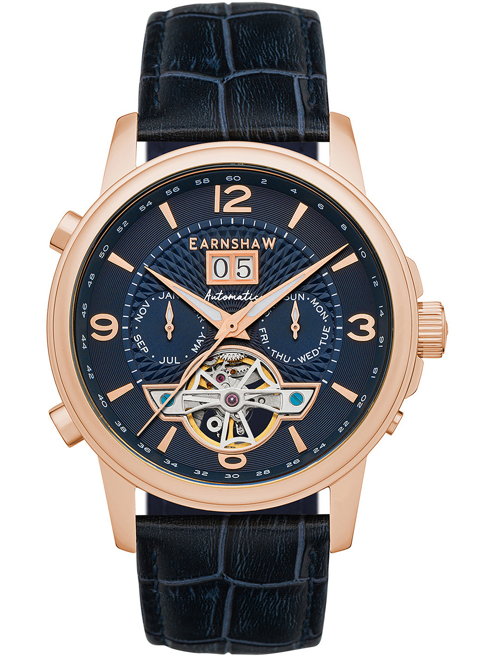 4894664162756 - ES-8177-07 Marylebone Grand Date Open Heart Herrenuhr 42mm 4894664162756 - ES-8177-07 Marylebone Grand Date Open Heart Herrenuhr 42mm