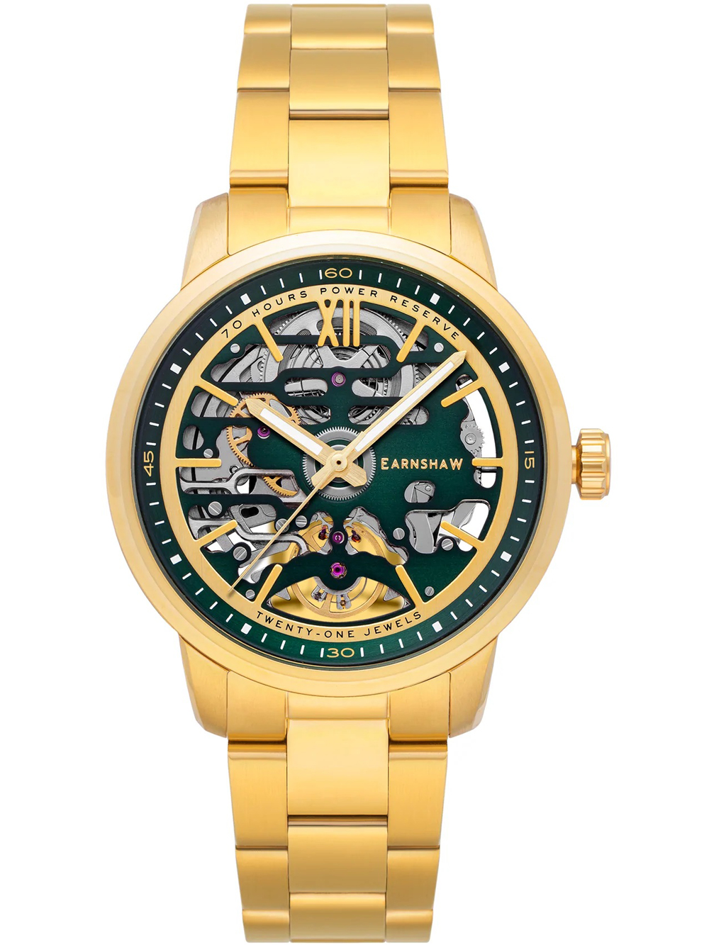 Thomas Earnshaw ES-8274-55 Babbage 72h Power Reserve Automatik Herrenuhr