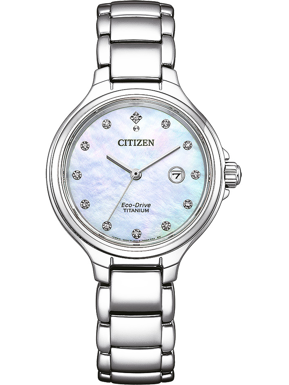 Citizen EW2680 84D Eco Drive Titanium Damenuhr 31mm 10ATM  - Onlineshop Timeshop24