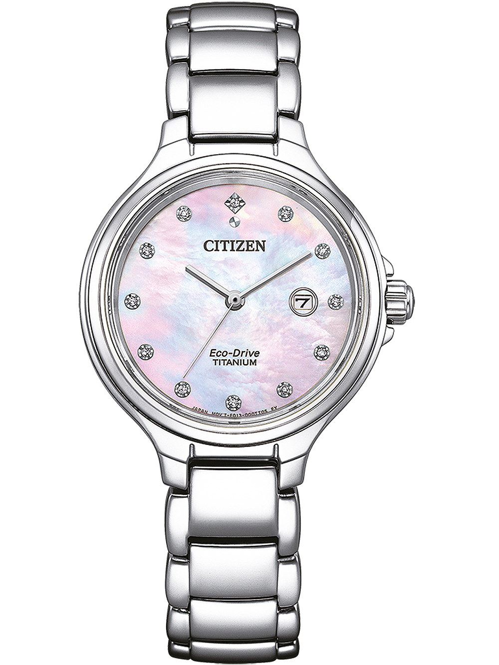 Citizen EW2680-84Y Eco-Drive Titanium Damen 31mm 10ATM