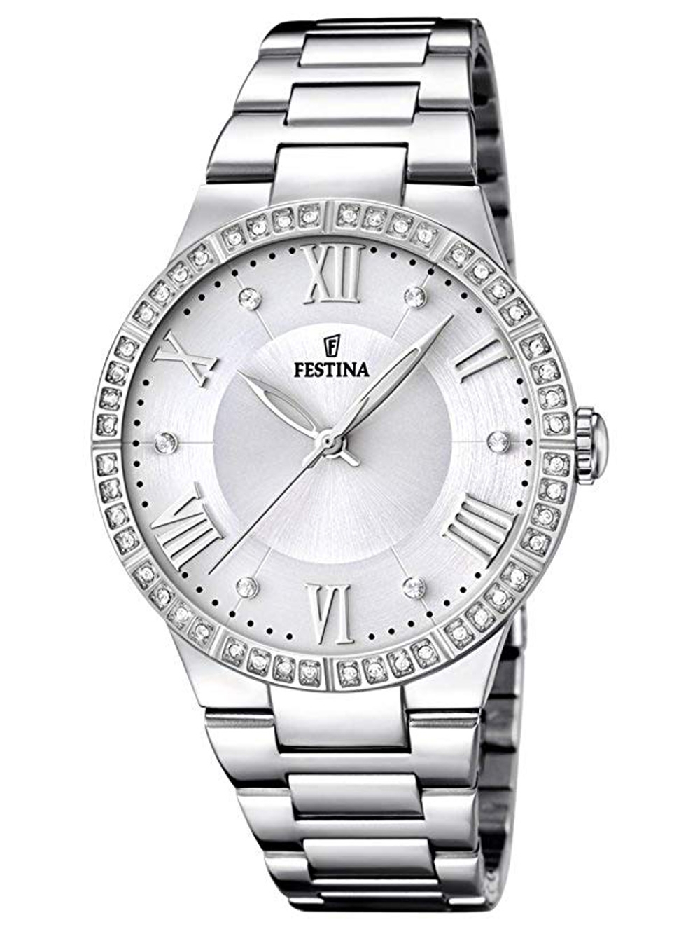 8430622595189 - Classic Ladies F16719 1 Damenarmbanduhr Mit Kristallsteinen 8430622595189 - Classic Ladies F16719 1 Damenarmbanduhr Mit Kristallsteinen