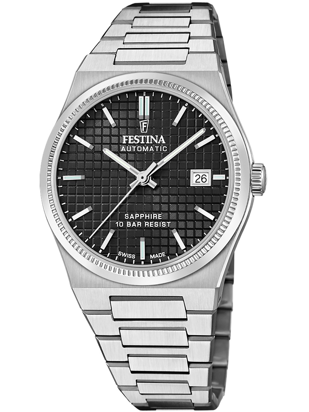 8430622808463 - F20028 4 Herrenuhr Swiss Made Rivé Automatik 40mm 10ATM 8430622808463 - F20028 4 Herrenuhr Swiss Made Rivé Automatik 40mm 10ATM