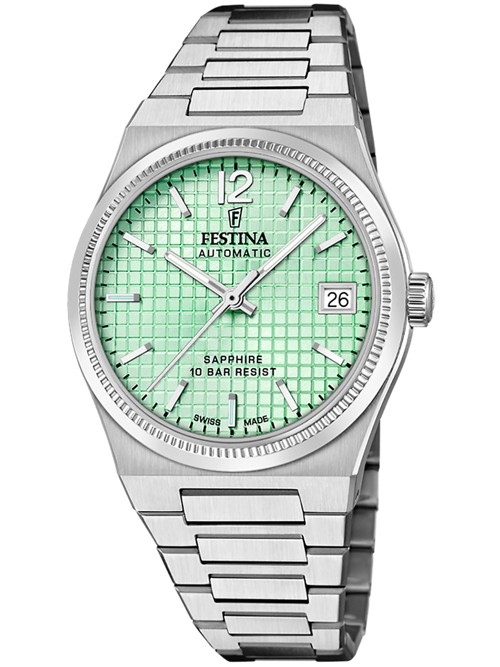 8430622808678 - F20029 3 Damenuhr Swiss Made Rivé Automatik 35mm 10ATM