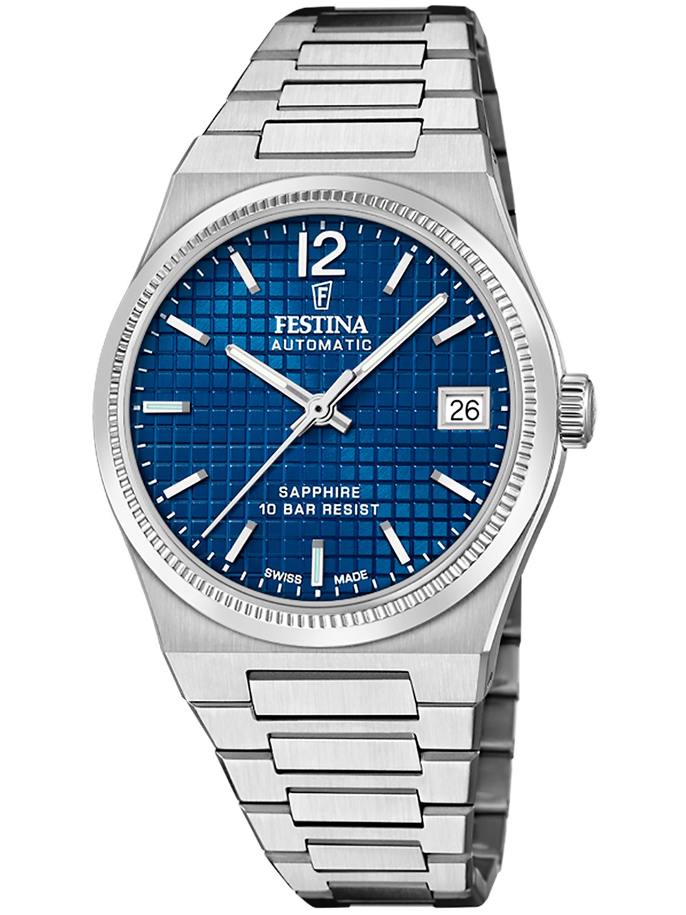 8430622808456 - F20029 4 Damenuhr Swiss Made Rivé Automatik 35mm 10ATM