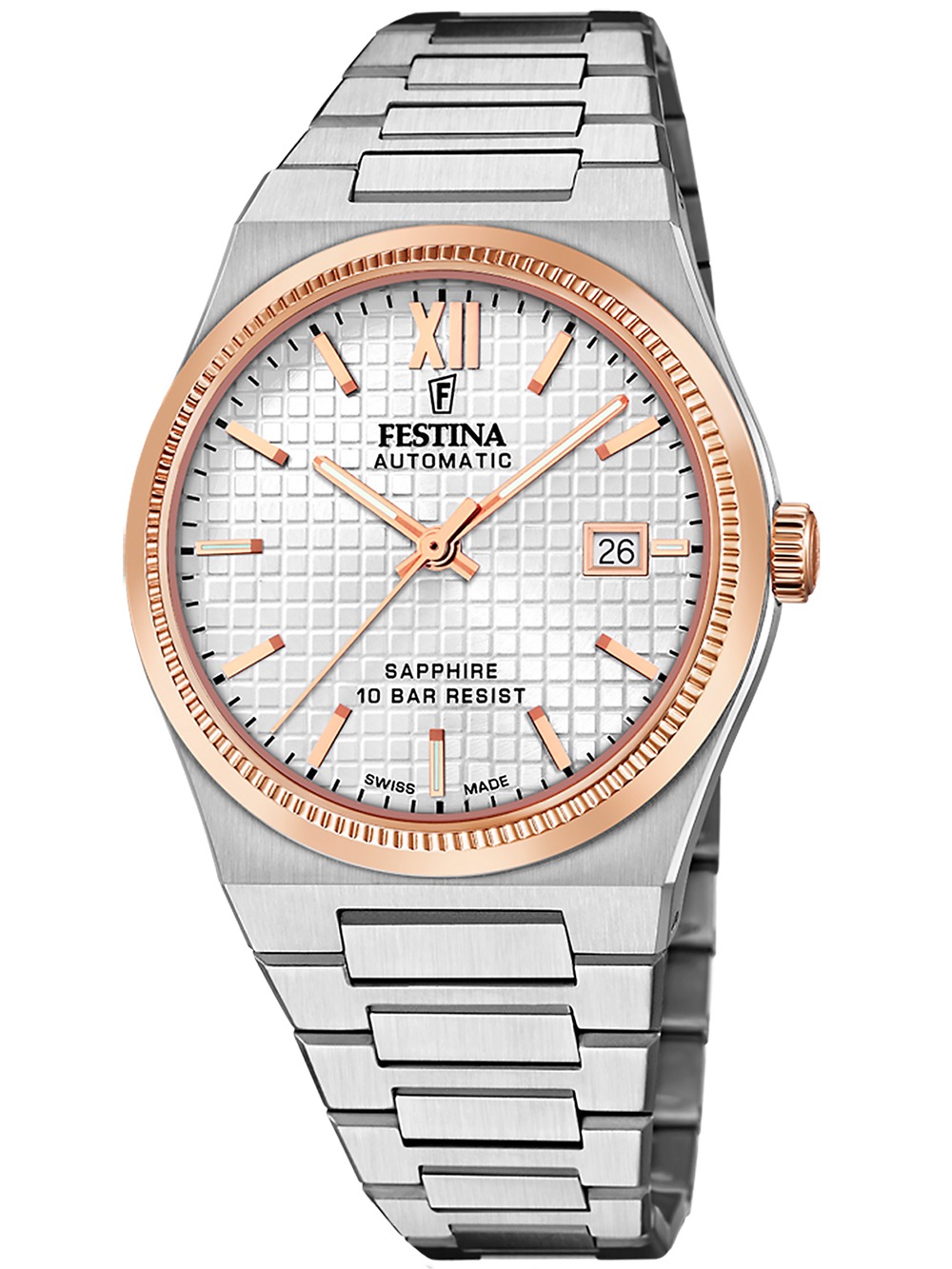 8430622808593 - F20030 1 Herrenuhr Swiss Made Rivé Automatik 40mm 10ATM